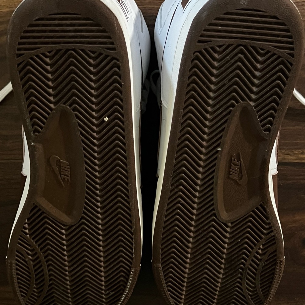 Nike Terminator Men's White and Brown High-Top Sneakers - Picture 3 of 3